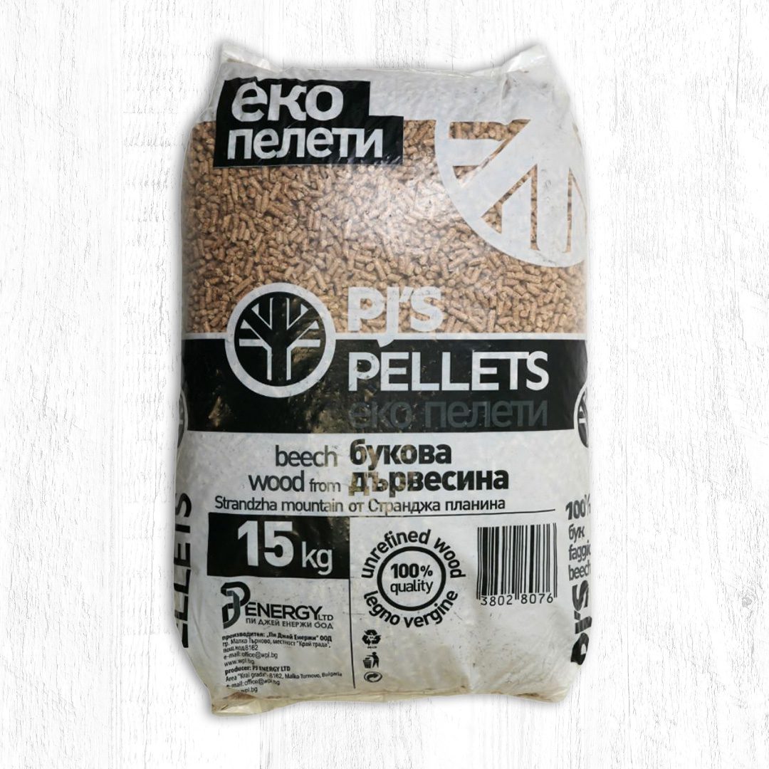 Пелети PJ's Малко Търново – 70% Бук, 30% Габър